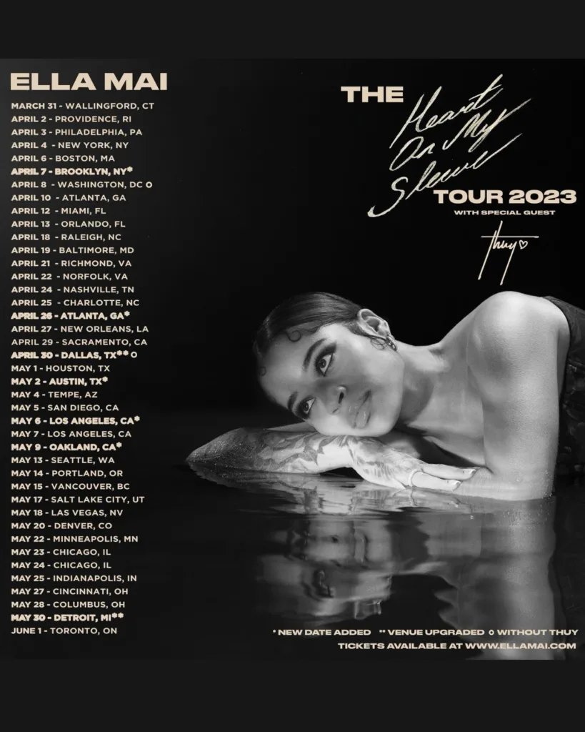 Ella Mai - The Heart on my Sleeve Tour